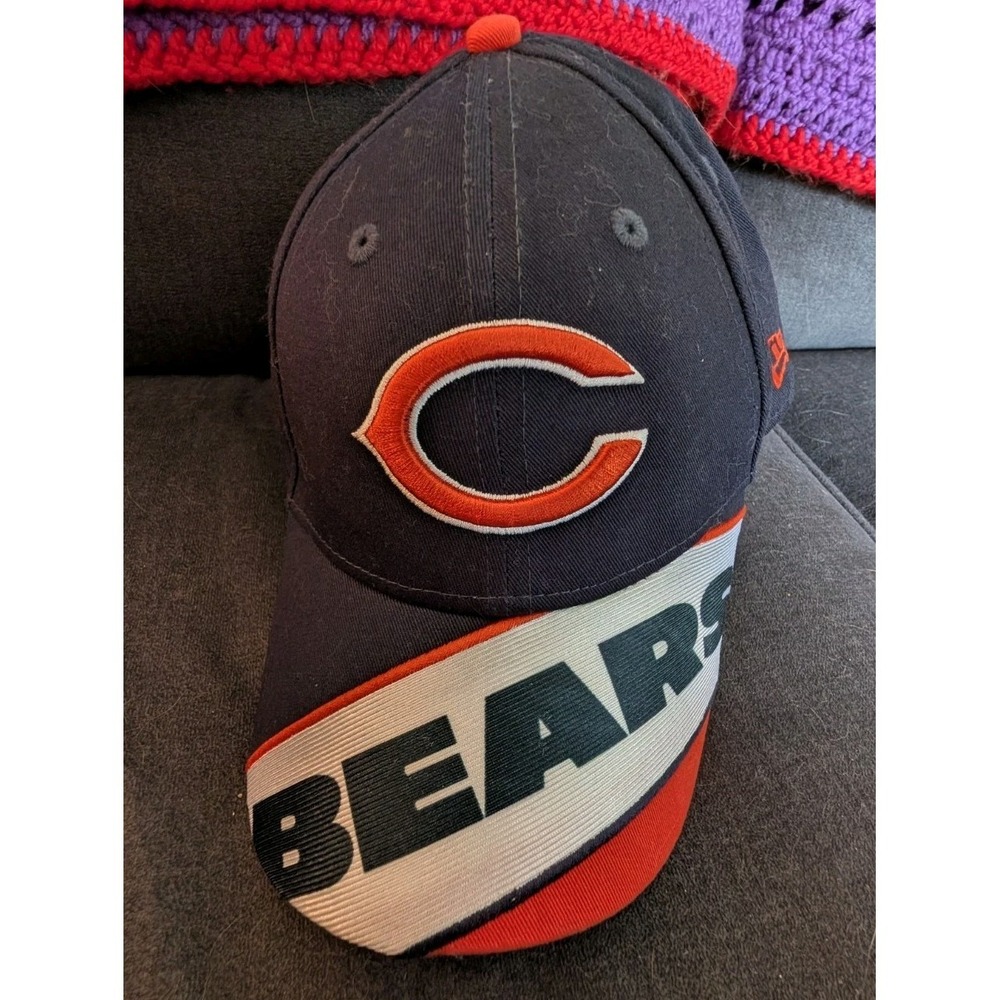 New Era 59Fifty Chicago Bears NFL Football Sports Adult Size Adjustable Hat Cap
